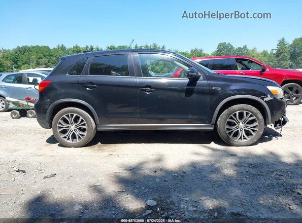 JA4AR3AW7JZ026049 2018 MITSUBISHI OUTLANDER SPORT Black უკანა სალონის ხედი