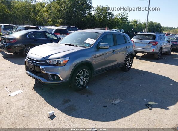 JA4AR3AW7JZ032580 2018 MITSUBISHI OUTLANDER SPORT Серый Передняя левая четверть