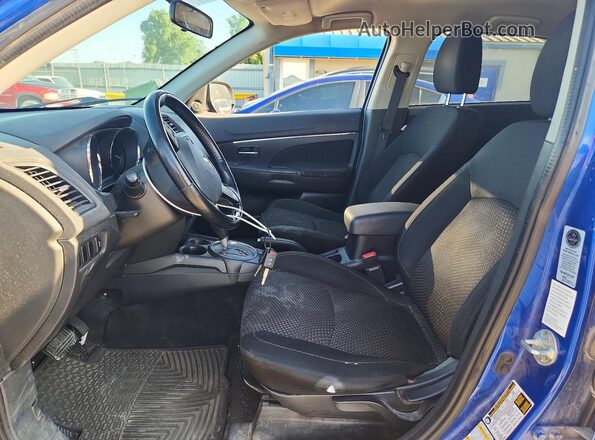 JA4AR3AW9GZ032959 2016 MITSUBISHI OUTLANDER Blue Front interior view