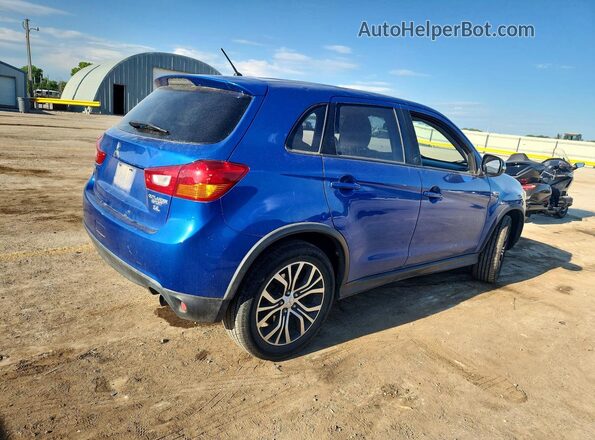 JA4AR3AW9GZ032959 2016 MITSUBISHI OUTLANDER Blue Rear right