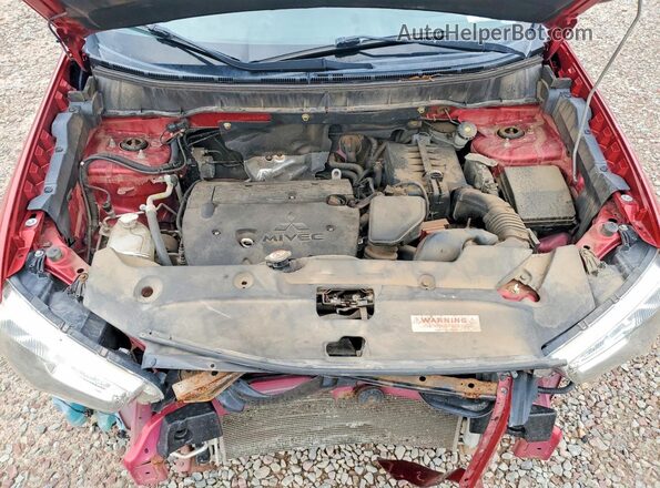 JA4AR3AW9GZ041399 2016 MITSUBISHI OUTLANDER Красный Вид подкапотного пространства