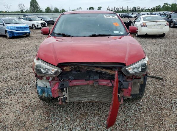 JA4AR3AW9GZ041399 2016 MITSUBISHI OUTLANDER Красный Вид спереди