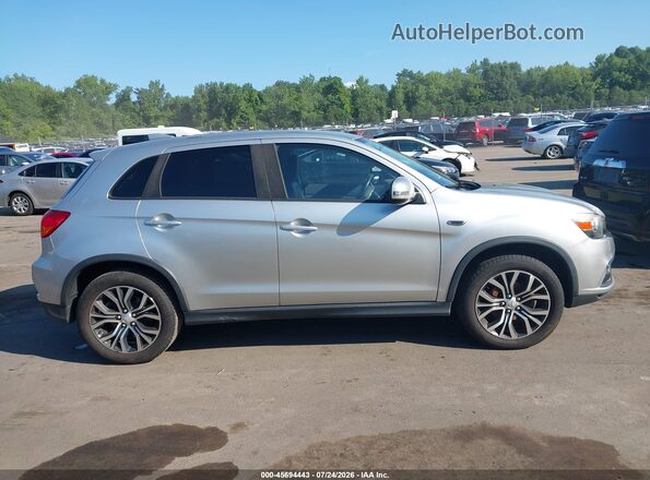 JA4AR3AW9JU012585 2018 MITSUBISHI OUTLANDER SPORT Silver Widok wnętrza z tyłu