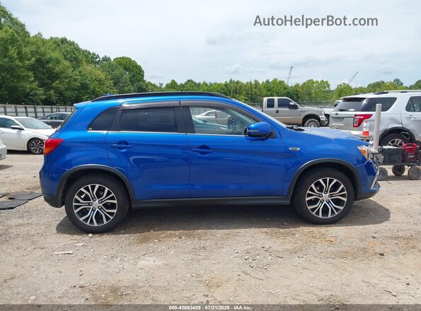 JA4AR4AW0HZ041184 2017 MITSUBISHI OUTLANDER SPORT Blue Вид задньої частини салону