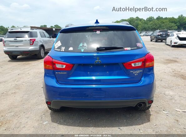 JA4AR4AW0HZ041184 2017 MITSUBISHI OUTLANDER SPORT Blue 