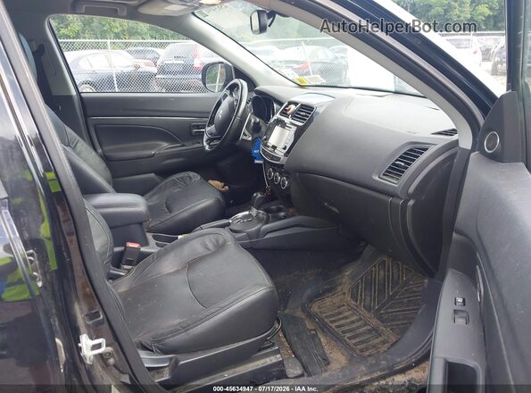 JA4AR4AW1GZ057036 2016 MITSUBISHI OUTLANDER SPORT Black Front interior view