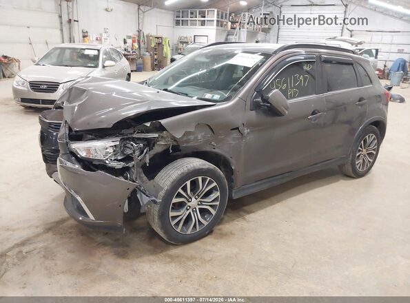 JA4AR4AW4HZ021536 2017 MITSUBISHI OUTLANDER SPORT Gray Передня ліва чверть