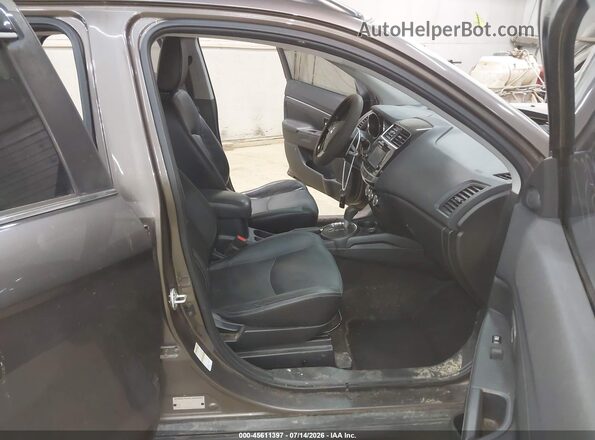 JA4AR4AW4HZ021536 2017 MITSUBISHI OUTLANDER SPORT Gray Вид салону спереду