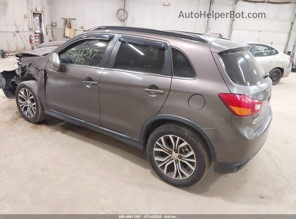 JA4AR4AW4HZ021536 2017 MITSUBISHI OUTLANDER SPORT Gray Задня ліва чверть