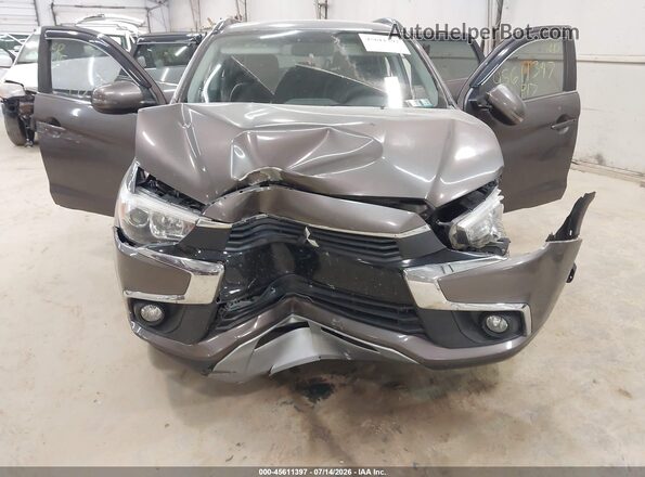 JA4AR4AW4HZ021536 2017 MITSUBISHI OUTLANDER SPORT Gray Вид спереду