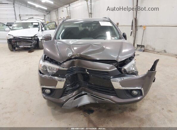 JA4AR4AW4HZ021536 2017 MITSUBISHI OUTLANDER SPORT Gray Вид задньої частини салону