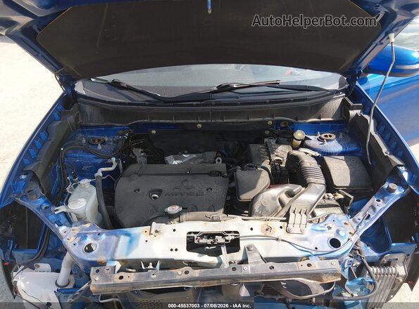 JA4AR4AW6GZ024260 2016 MITSUBISHI OUTLANDER SPORT Blue Widok z tyłu