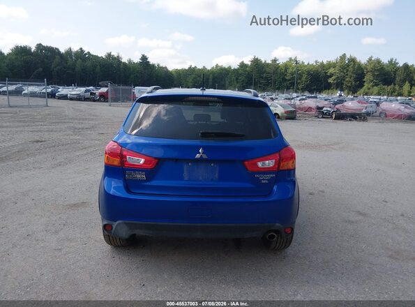 JA4AR4AW6GZ024260 2016 MITSUBISHI OUTLANDER SPORT Blue 