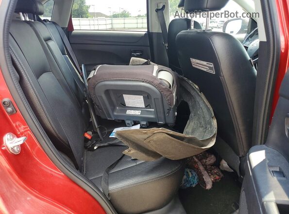 JA4AR4AW6GZ025229 2016 MITSUBISHI OUTLANDER Red Вид задньої частини салону