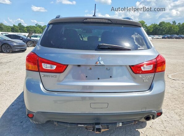 JA4AR4AW6GZ033699 2016 MITSUBISHI OUTLANDER Gray Rear view