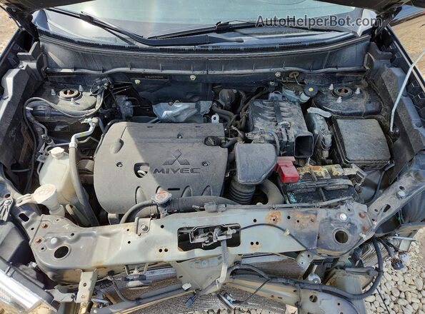 JA4AR4AW6GZ058523 2016 MITSUBISHI OUTLANDER Black Widok komory silnika