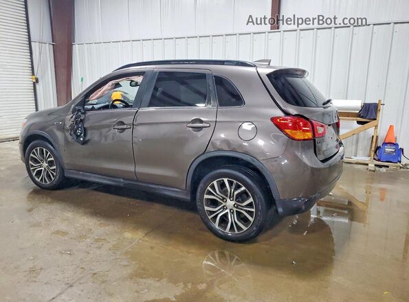 JA4AR4AW6HZ017746 2017 MITSUBISHI OUTLANDER Gray უკანა მარცხენა