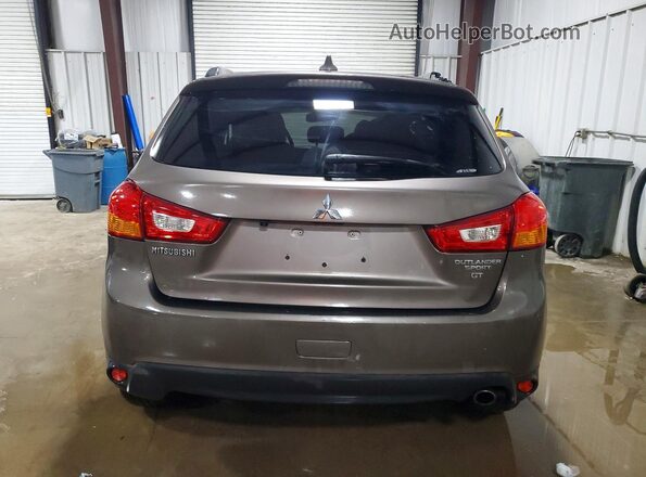 JA4AR4AW6HZ017746 2017 MITSUBISHI OUTLANDER Gray უკანა ხედი