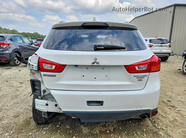 JA4AR4AW6HZ029623 2017 MITSUBISHI OUTLANDER White Vista trasera