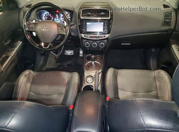 JA4AR4AW7GZ040077 2016 MITSUBISHI OUTLANDER Black Dashboard view