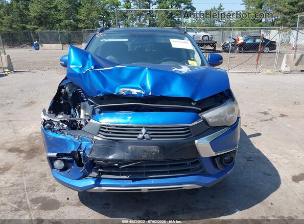 JA4AR4AW9GZ030599 2016 MITSUBISHI OUTLANDER SPORT Blue Vista frontal