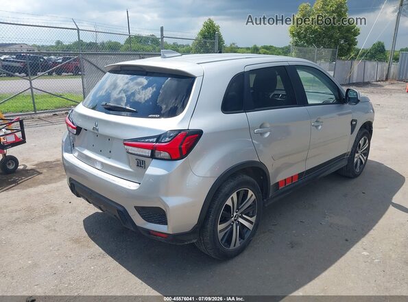 JA4ARUAU1MU004375 2021 MITSUBISHI OUTLANDER SPORT Silver Rear right