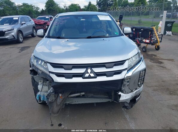 JA4ARUAU1MU004375 2021 MITSUBISHI OUTLANDER SPORT Silver Rear interior view