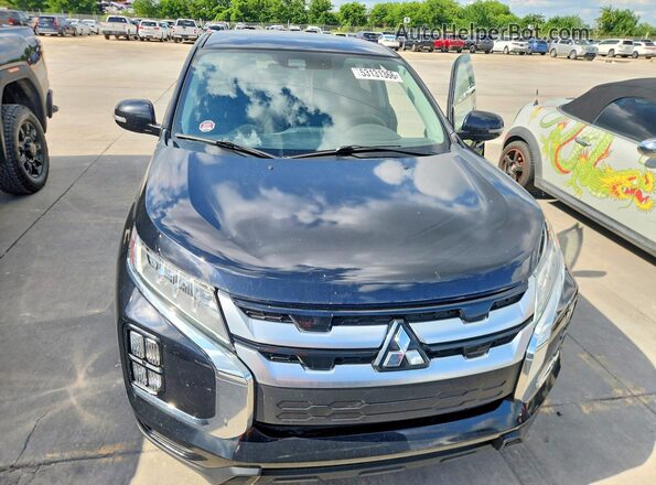 JA4ARUAU2MU019533 2021 MITSUBISHI OUTLANDER Black წინა ხედი