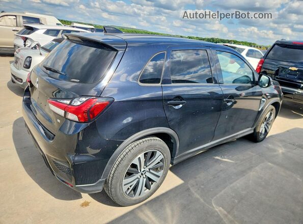 JA4ARUAU2MU019533 2021 MITSUBISHI OUTLANDER Black უკანა მარჯვენა