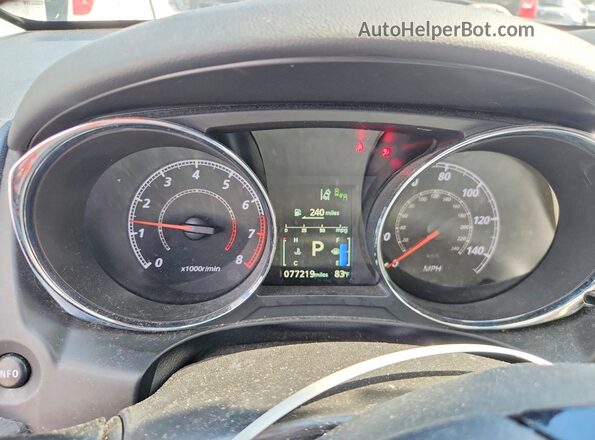 JA4ARUAU2MU019533 2021 MITSUBISHI OUTLANDER Black ხელსაწყოთა პანელის ხედი