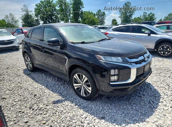JA4ARUAU3MU023090 2021 MITSUBISHI OUTLANDER Black Передня права чверть