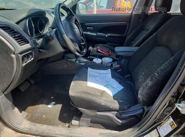 JA4ARUAU3MU023090 2021 MITSUBISHI OUTLANDER Black Вид салону спереду