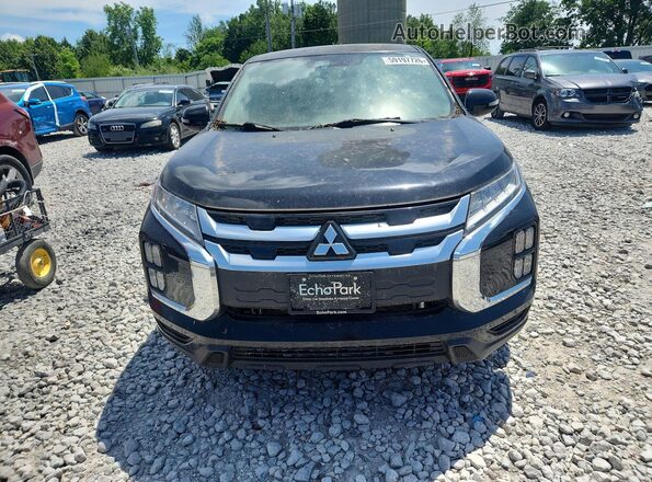 JA4ARUAU3MU023090 2021 MITSUBISHI OUTLANDER Black Вид спереду