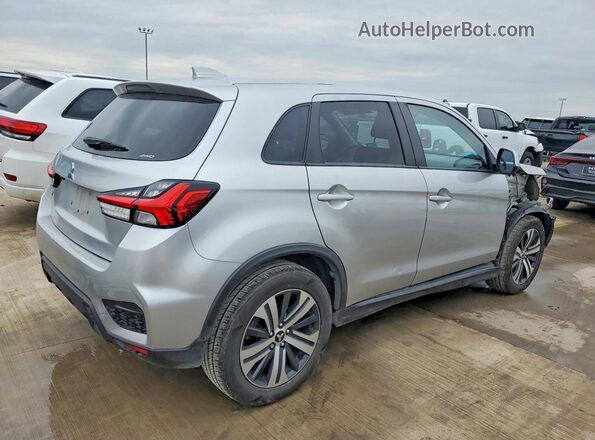 JA4ARUAU4MU033045 2021 MITSUBISHI OUTLANDER Silver უკანა მარჯვენა