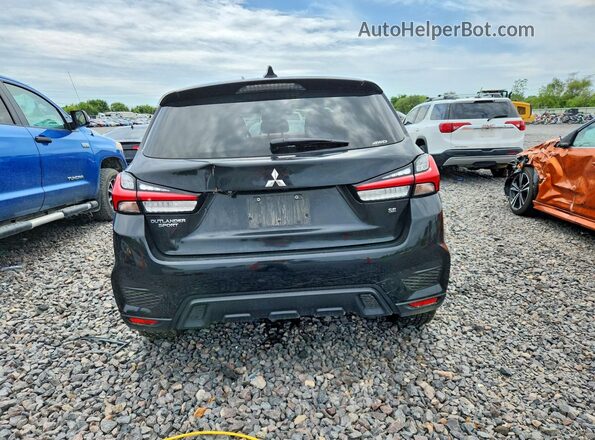 JA4ARUAU5MU010146 2021 MITSUBISHI OUTLANDER Black Rear view