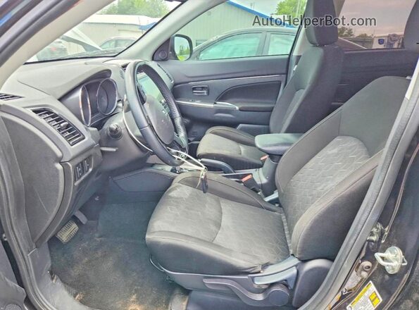 JA4ARUAU5MU010146 2021 MITSUBISHI OUTLANDER Black Front interior view