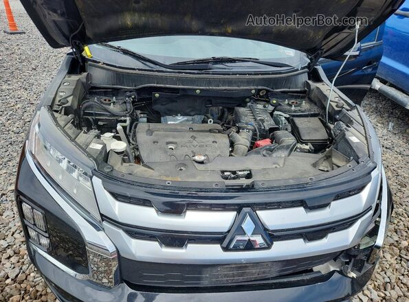 JA4ARUAU5MU010146 2021 MITSUBISHI OUTLANDER Black Rear interior view