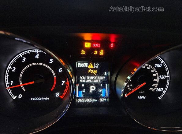 JA4ARUAUXMU036175 2021 MITSUBISHI OUTLANDER Серый Вид щитка приборов
