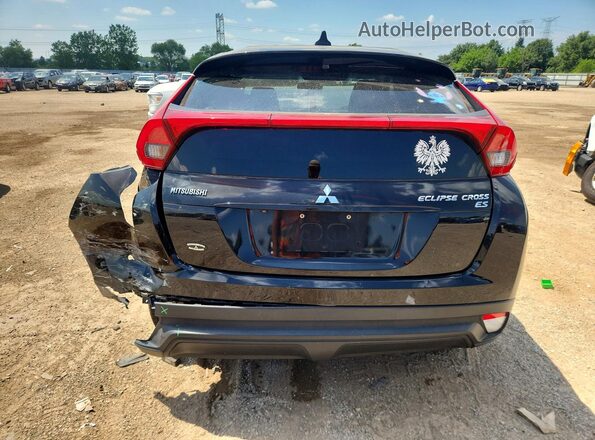 JA4AS3AA0JZ047690 2018 MITSUBISHI ECLIPSE Black Rear view