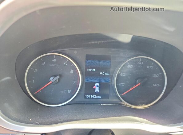 JA4AS3AA2LZ023362 2020 MITSUBISHI ECLIPSE White Instrument cluster view