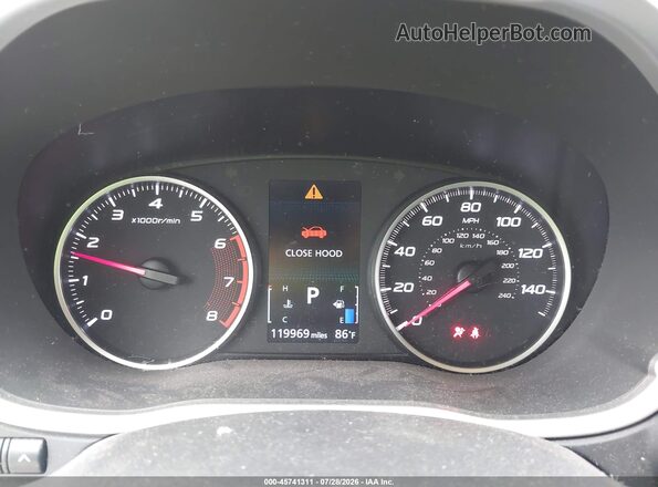 JA4AS3AA7KZ024327 2019 MITSUBISHI ECLIPSE CROSS Silver Հետևի նստատեղերի տեսք