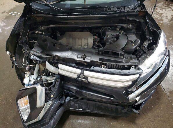 JA4AS3AA7KZ024652 2019 MITSUBISHI ECLIPSE Black Շարժիչի բաժամունքի տեսք