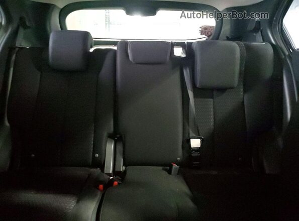 JA4AS3AA7KZ024652 2019 MITSUBISHI ECLIPSE Black Հետևի նստատեղերի տեսք