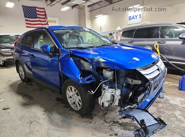 JA4AS3AA9JZ067601 2018 MITSUBISHI ECLIPSE Blue Przód prawy