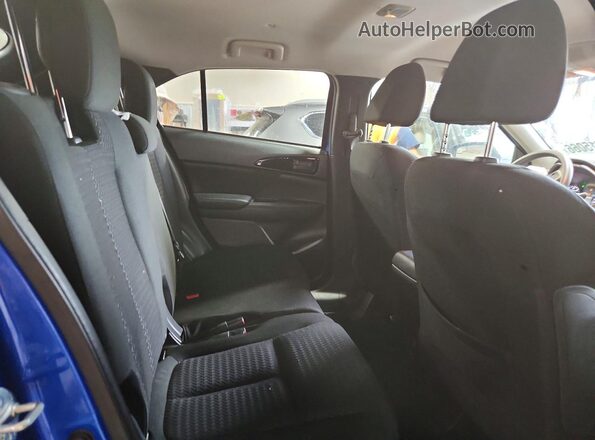 JA4AS3AA9JZ067601 2018 MITSUBISHI ECLIPSE Blue Widok tylnych siedzeń