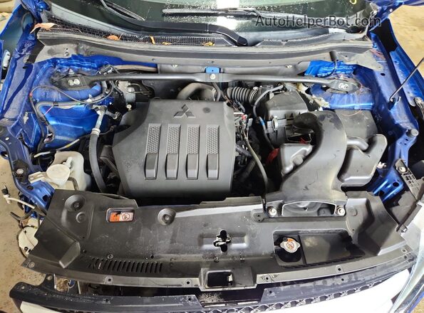 JA4AS3AA9JZ067601 2018 MITSUBISHI ECLIPSE Blue Widok wnętrza z tyłu