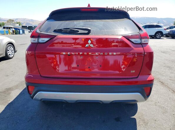 JA4ASWAA3NZ001813 2022 MITSUBISHI ECLIPSE Red Вид ззаду