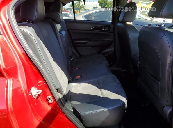 JA4ASWAA3NZ001813 2022 MITSUBISHI ECLIPSE Red Вид задньої частини салону
