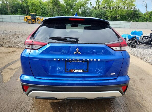 JA4ASWAA3NZ002198 2022 MITSUBISHI ECLIPSE Blue უკანა ხედი