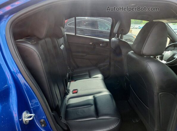 JA4ASWAA3NZ002198 2022 MITSUBISHI ECLIPSE Blue უკანა სალონის ხედი